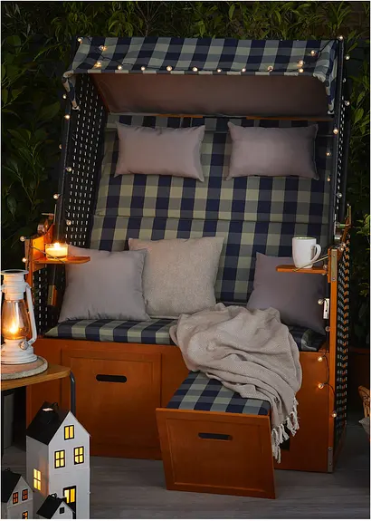 bonprix 50 LED´s für eine gemütliche Beleuchtung im Garten der Terrasse oder auf dem Balkon Bis zu 55% Rabatt