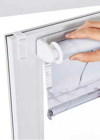 bonprix Stilistische Blumen auf moderner Fensterdekoration Günstiger Verkauf