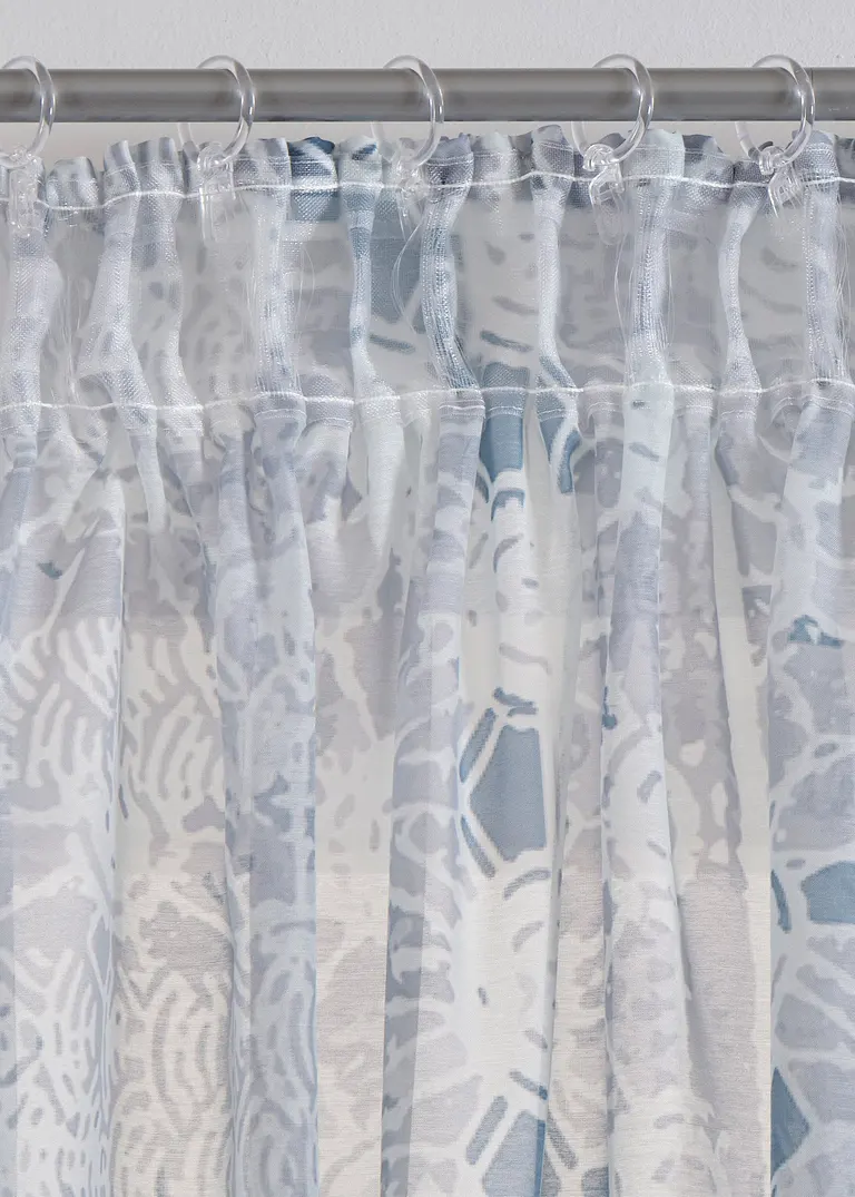 bonprix Modischer Fensterschmuck - grau Multifunktionsband Sonderangebot