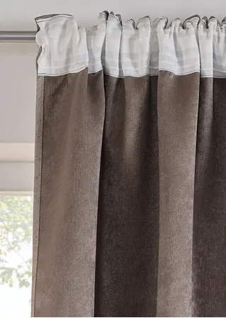bonprix Zeitloser Fensterschmuck in hochwertiger Jacquard-Qualität Online Shopping