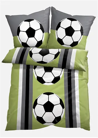 bonprix Passende Bettwäsche zur EM - Bettwäsche mit Fußball Motiv im Angebot